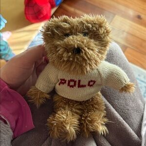 Ralph Lauren 2002 Teddy Bear with Cream Sweater
